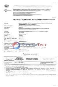 Протокол об отсутствии глютена фото